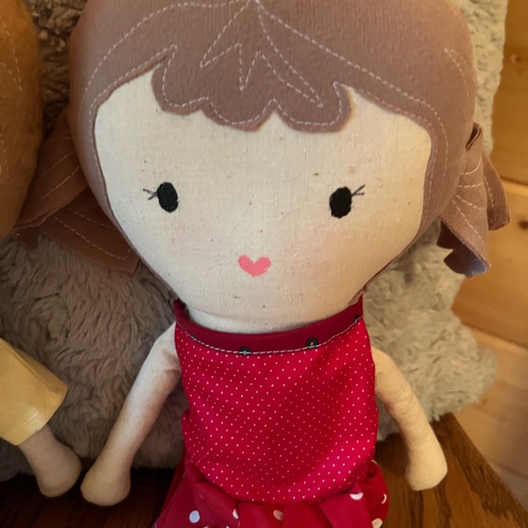 Handmade Rag Doll Set - Picture 4 of 7